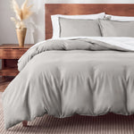 Cotton Flannel Duvet Cover & Sham Set
