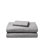 Cotton Flannel Sheet Set - Heather