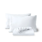 Ultra-Soft Fitted Sheet with Pillowcase Set