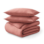 Organic Cotton Sateen Duvet Cover Set