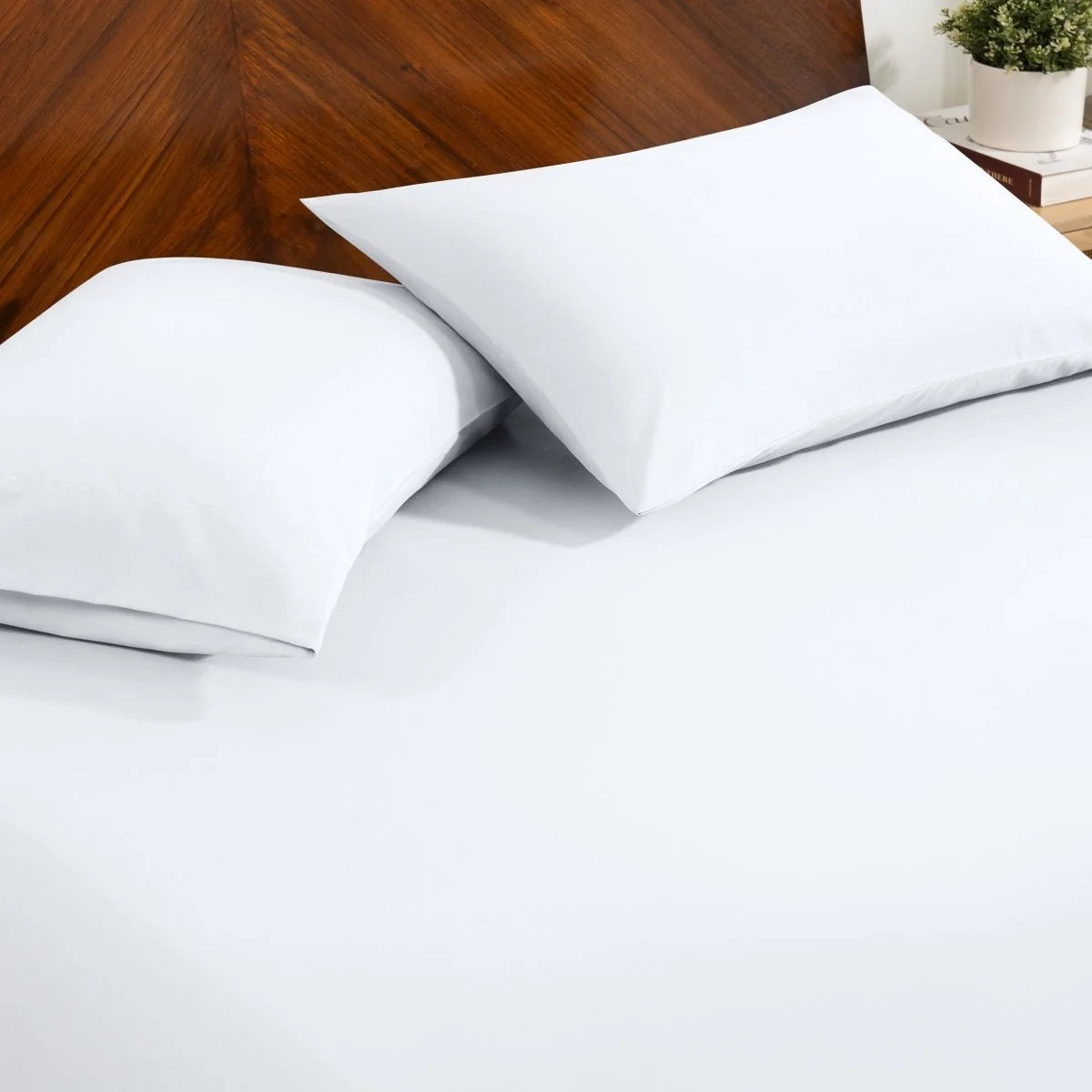 Ultra-Soft Fitted Sheet with Pillowcase Set