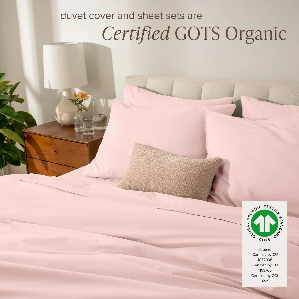 Organic Cotton Percale Bedding Bundle