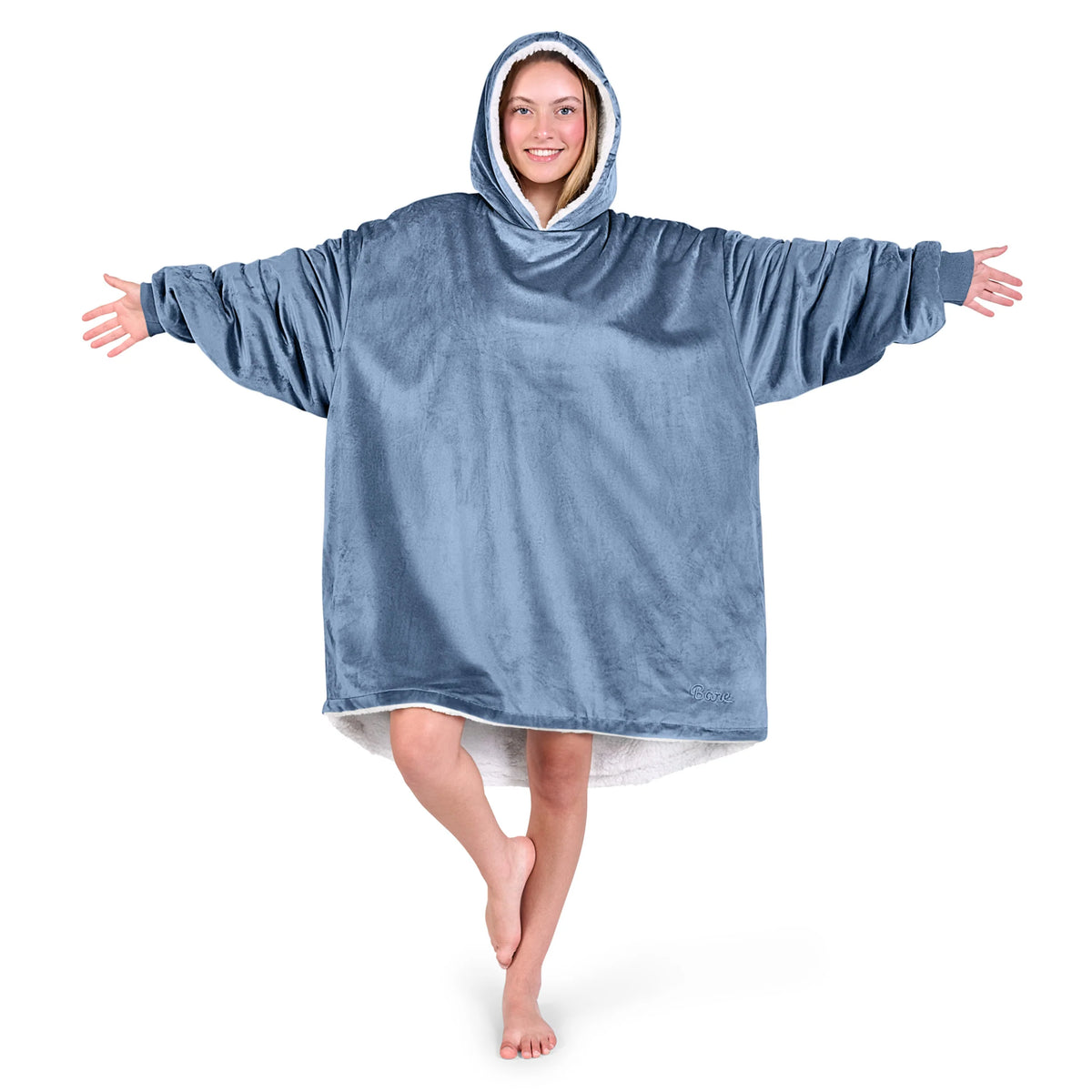 The Bare Homey™ Wearable Blanket - Sherpa Adult