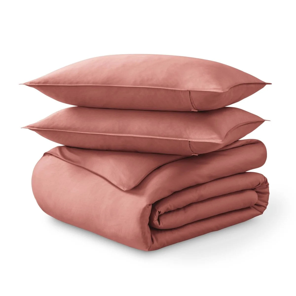 Organic Cotton Sateen Duvet Cover Set