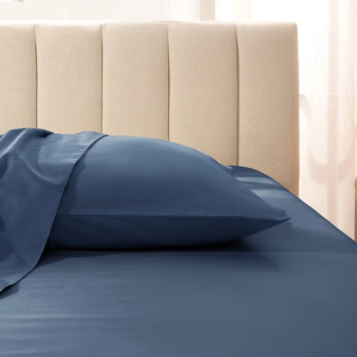 Organic Cotton Sateen Pillowcase Set