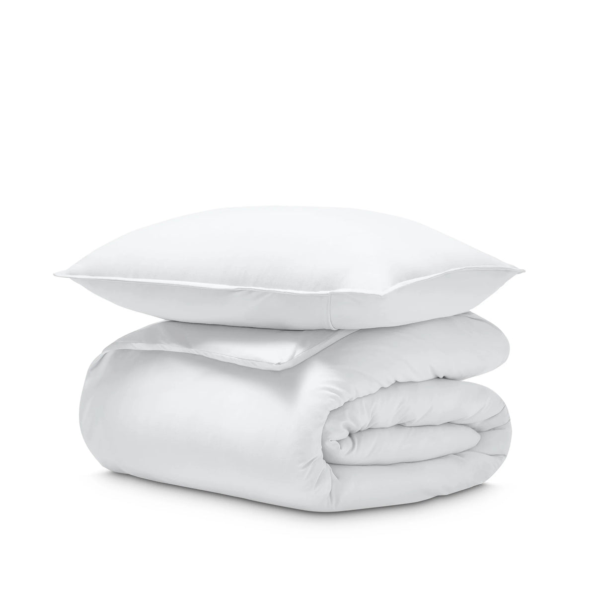 Organic Cotton Jersey Duvet Cover & Sham Set