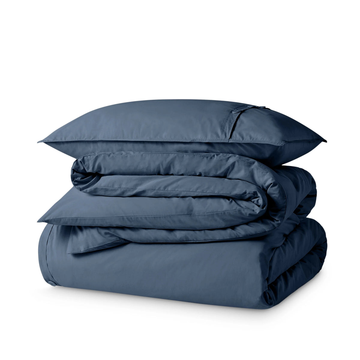 Organic Cotton Percale Duvet Cover Set