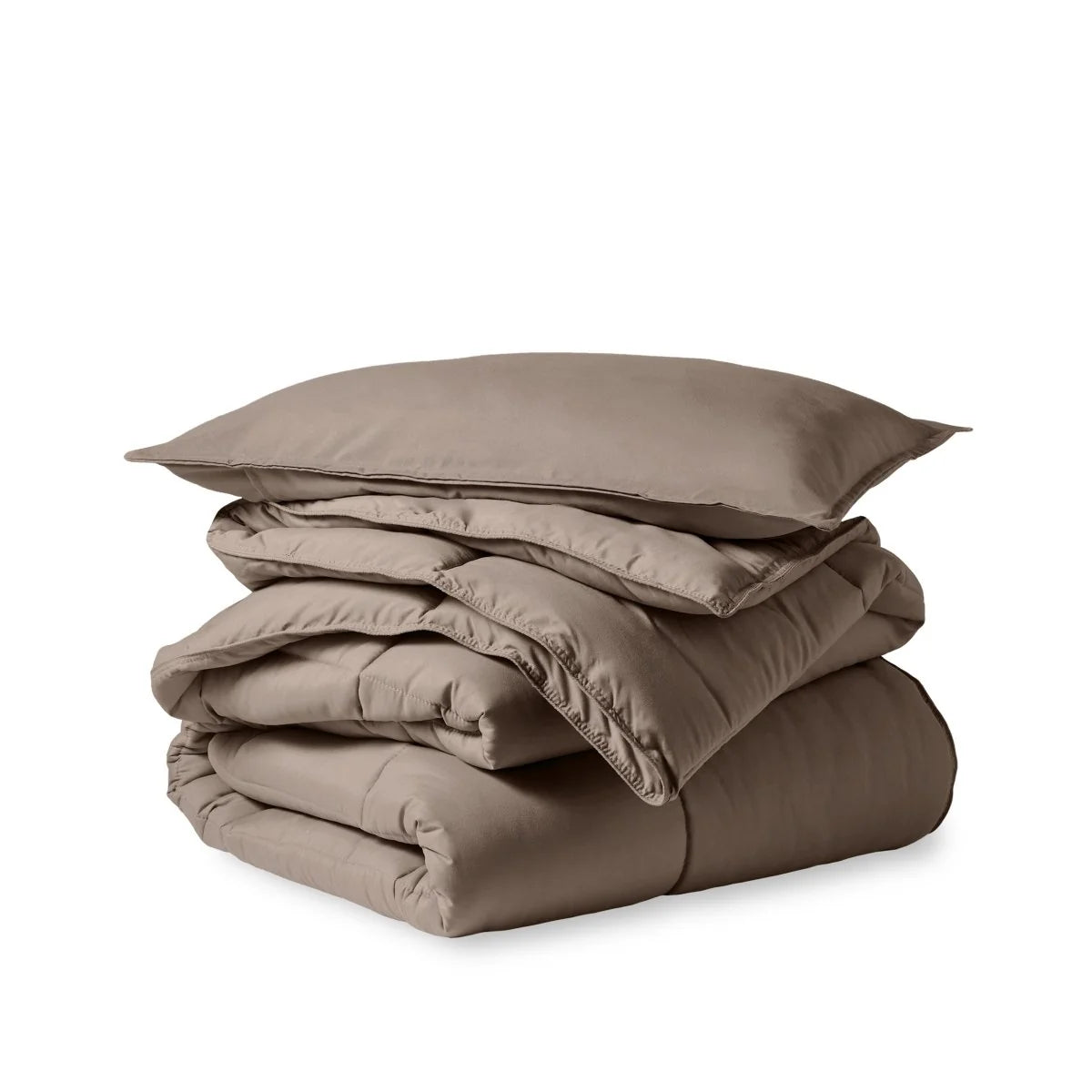Ultra-Soft Box Stitch Comforter Set